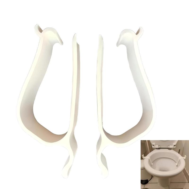 Home Bathroom Repair - Easy Install Toilet Seat Stabilizer 2Pcs