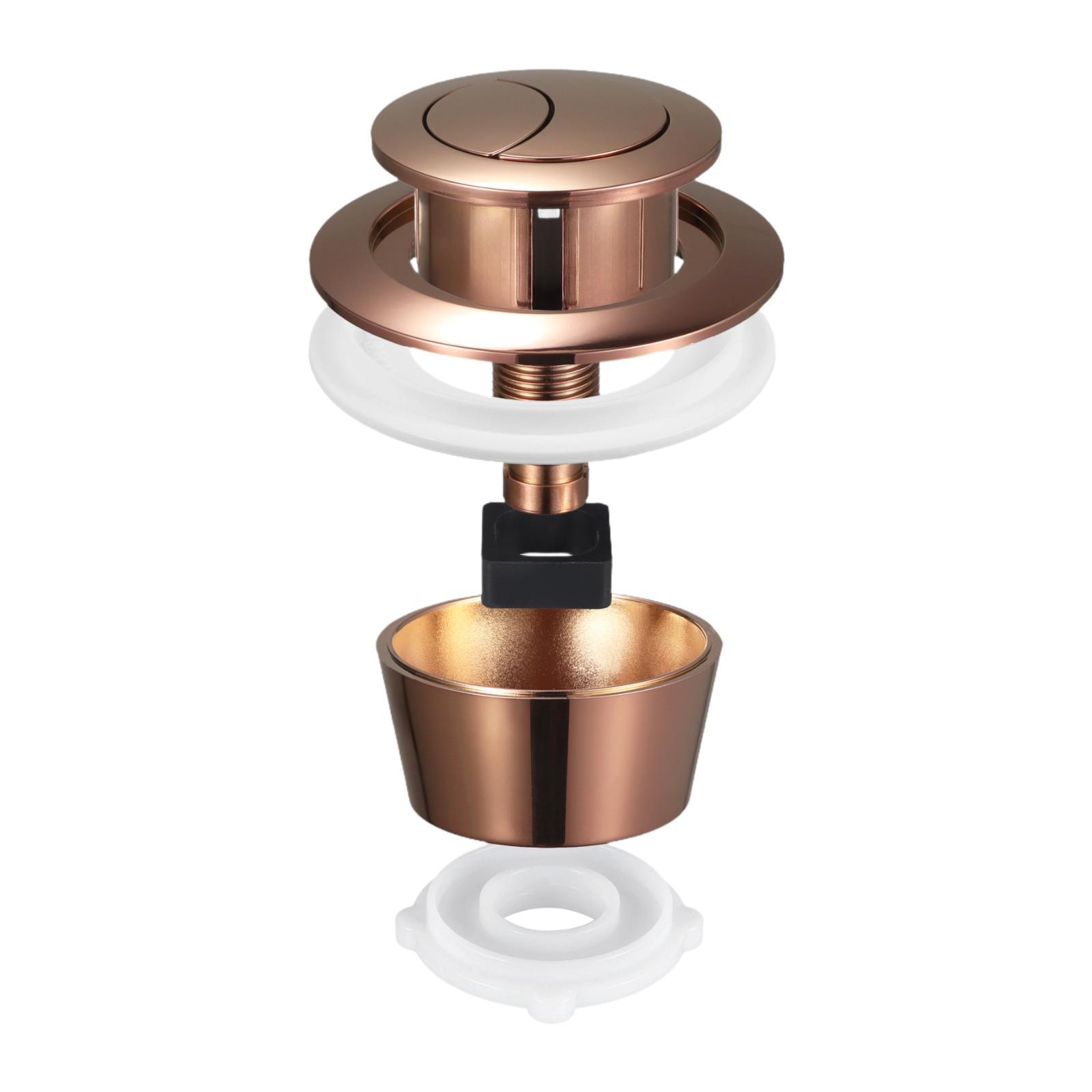 Home Bathroom Repair - Double Push Flush Button, Adjustable Full