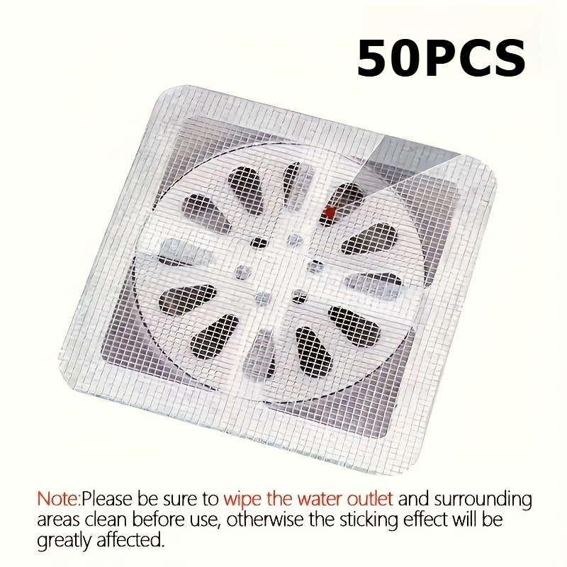 Drain Hair Catcher - 20/30/50PCS Shower Drain Hair Catcher Stickers,