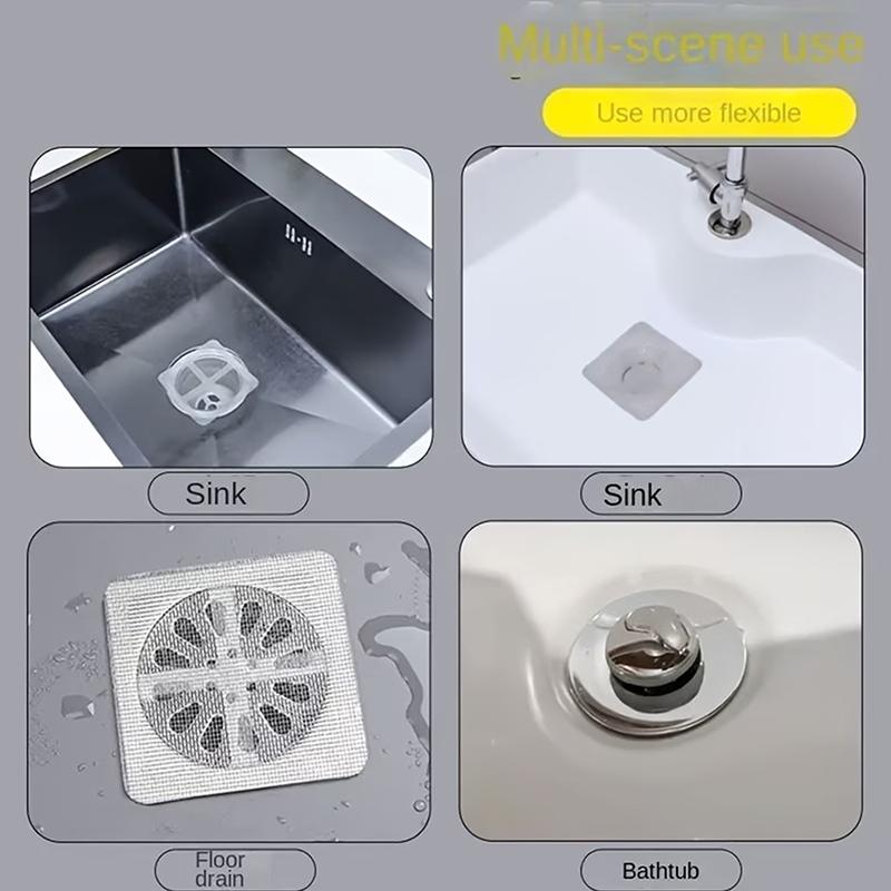 Drain Hair Catcher - New 10/30Pcs Disposable Shower Drain Hair