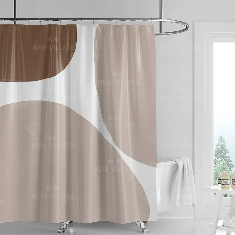 Abstract Geometric Graffiti Sh - огляд і ціна Shower Curtain Liner