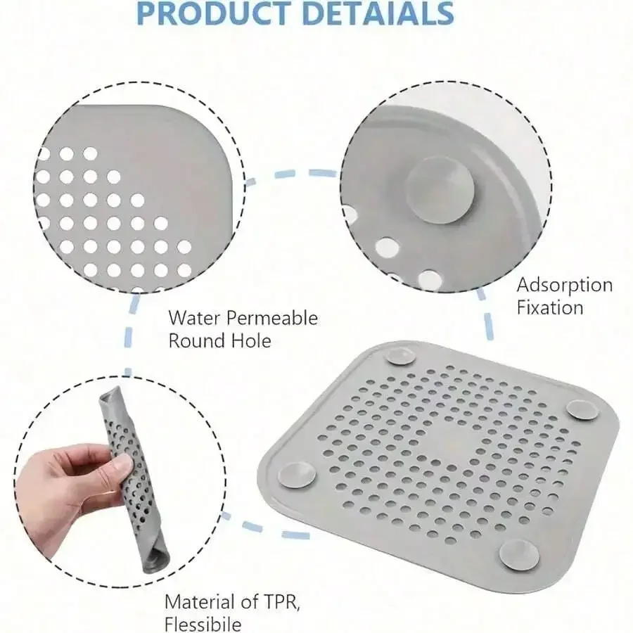 1/3pcs Silicone Hair Catcher,  - огляд і ціна Drain Hair Catcher