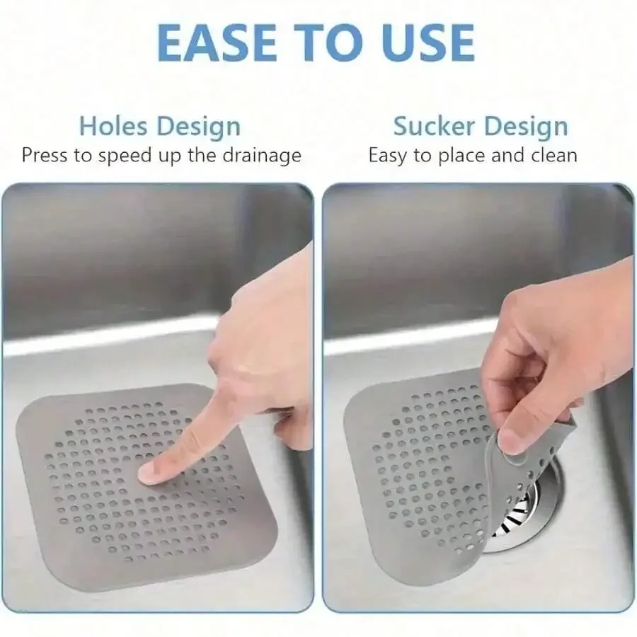 1/3pcs Silicone Hair Catcher,  - огляд і ціна Drain Hair Catcher