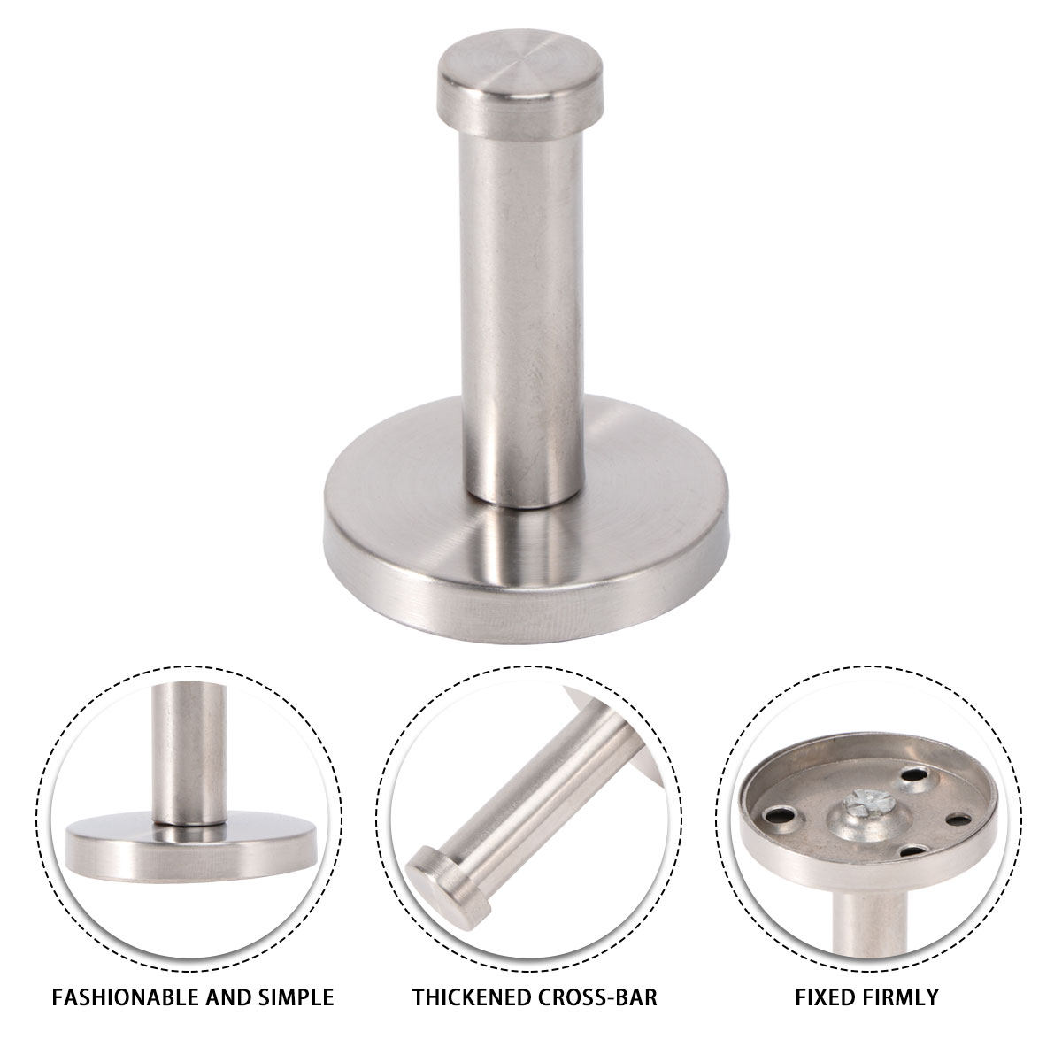 6Pcs Metal Hooks Stainless Ste - огляд і ціна Home Bathroom Design