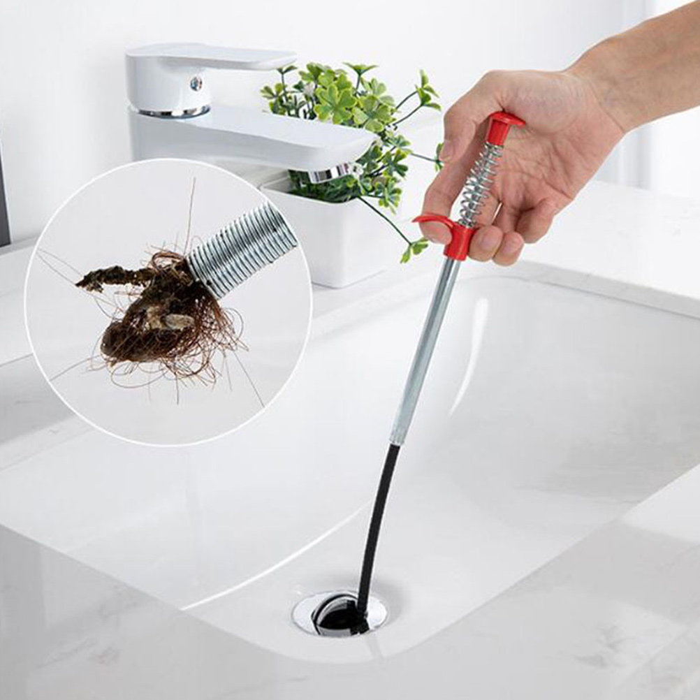 2Pcs Bendable Drain Cleaning T - огляд і ціна Drain Hair Catcher