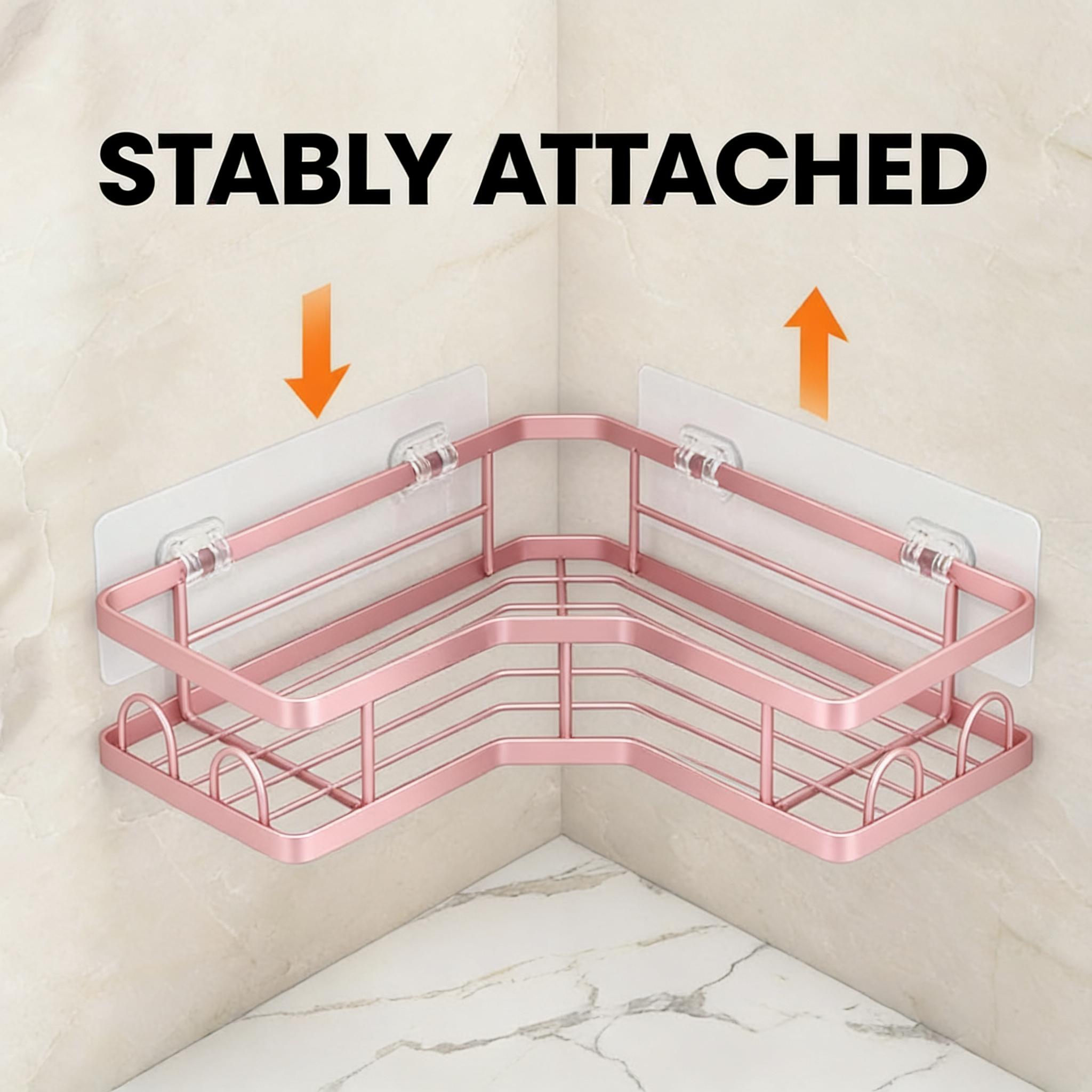 5Pcs Minimalist Pink Shower Or - огляд і ціна Home Essentials Bathroom Storage