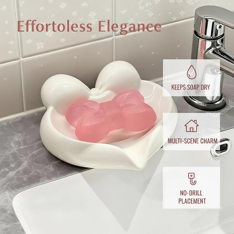 Cute Bow Heart Shaped Ceramic  - огляд і ціна Home Bathroom Design