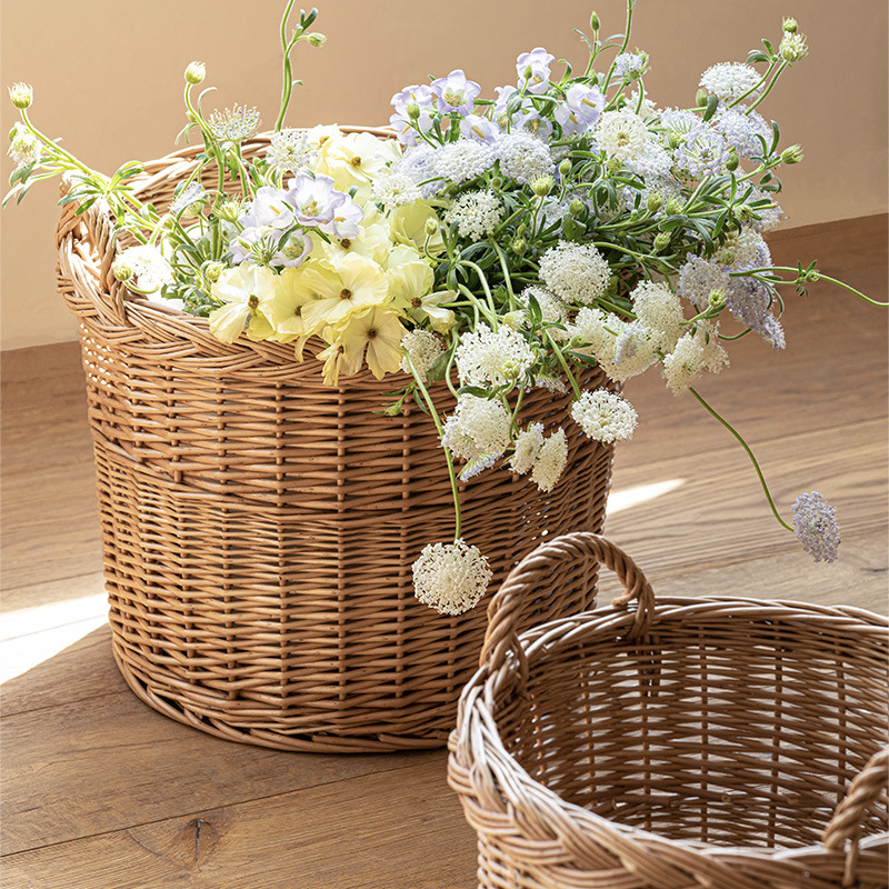 Woven Laundry Hamper with Hand - огляд і ціна Home Essentials Bathroom Storage