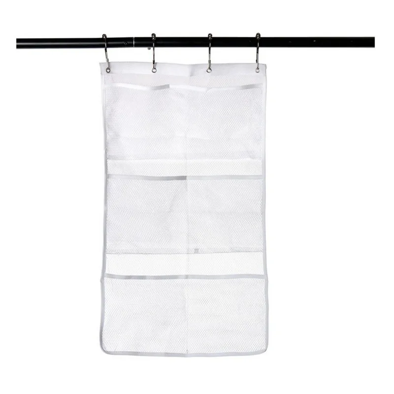 1 Set 6Packet Quick Dry Mesh P - огляд і ціна Shower Curtain Liner