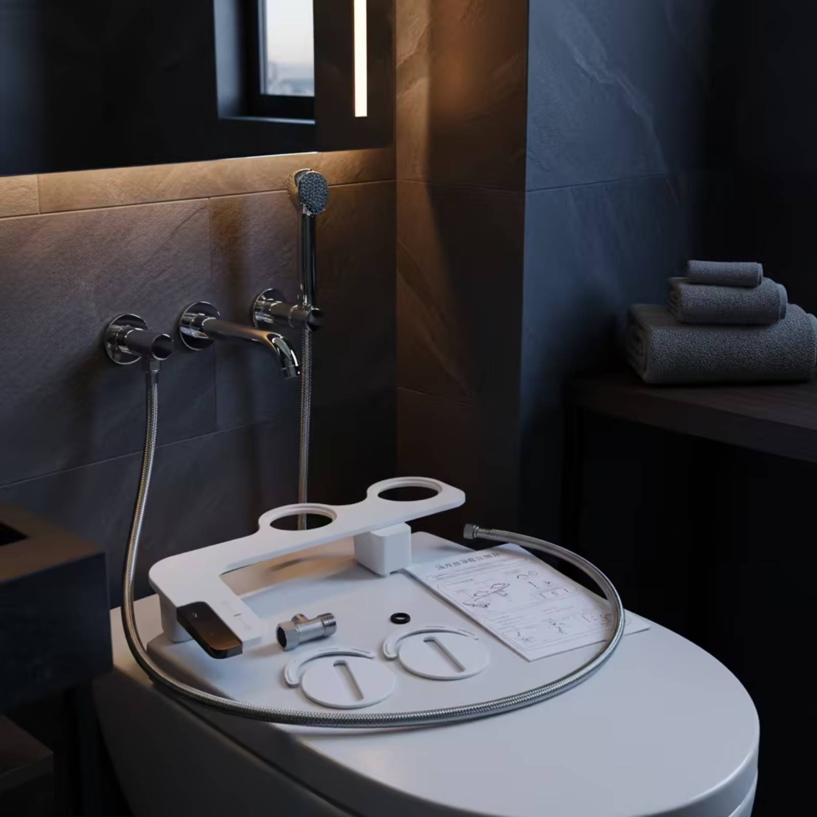 Bidet with Side Control Panel  - огляд і ціна Home Bathroom Design