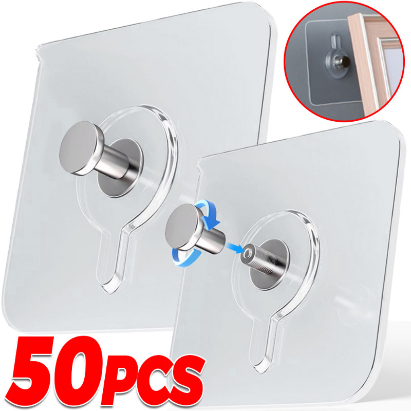 Adhesive Nails Wall Hooks Stro - огляд і ціна Home Bathroom Design
