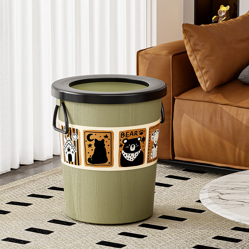 Vintage-Style Large Trash Bin  - огляд і ціна Home Essentials Bathroom Storage