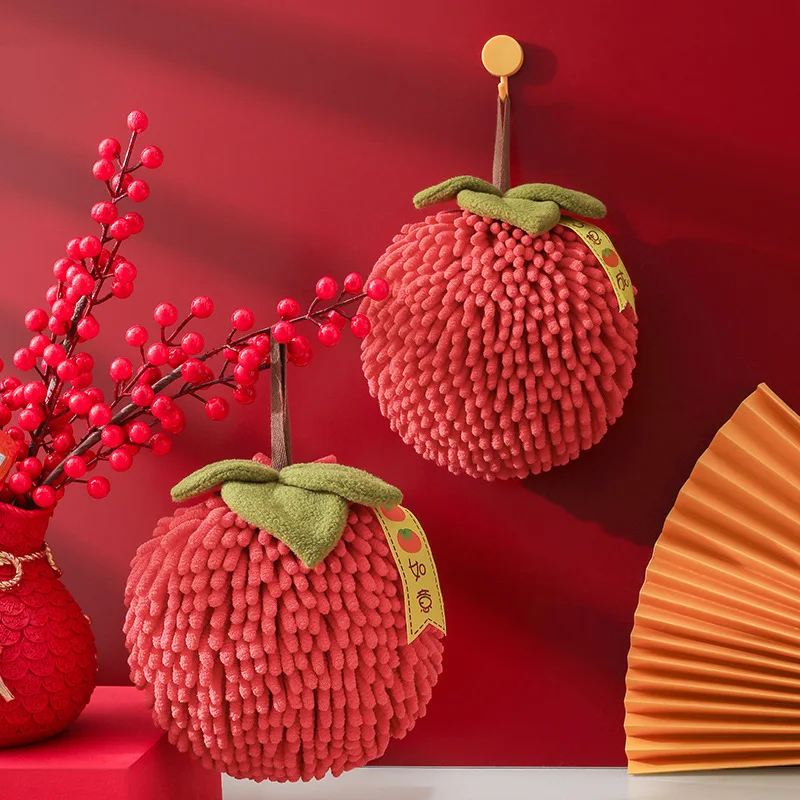 kkjoy Cute Towel Red Hand Ball - огляд і ціна Home Bathroom Design