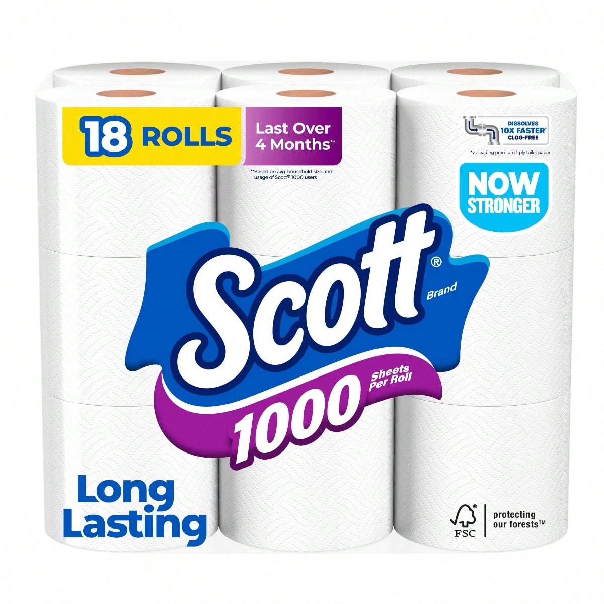 36 Rolls Bathroom Tissue Paper - огляд і ціна Home Essentials Bathroom Storage