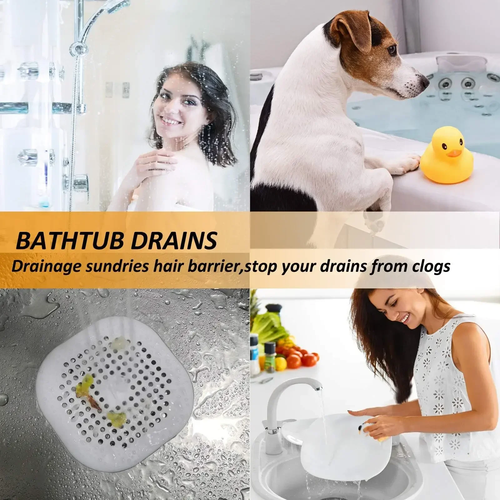Plug Stopper Kitchen Sewer Sil - огляд і ціна Drain Hair Catcher