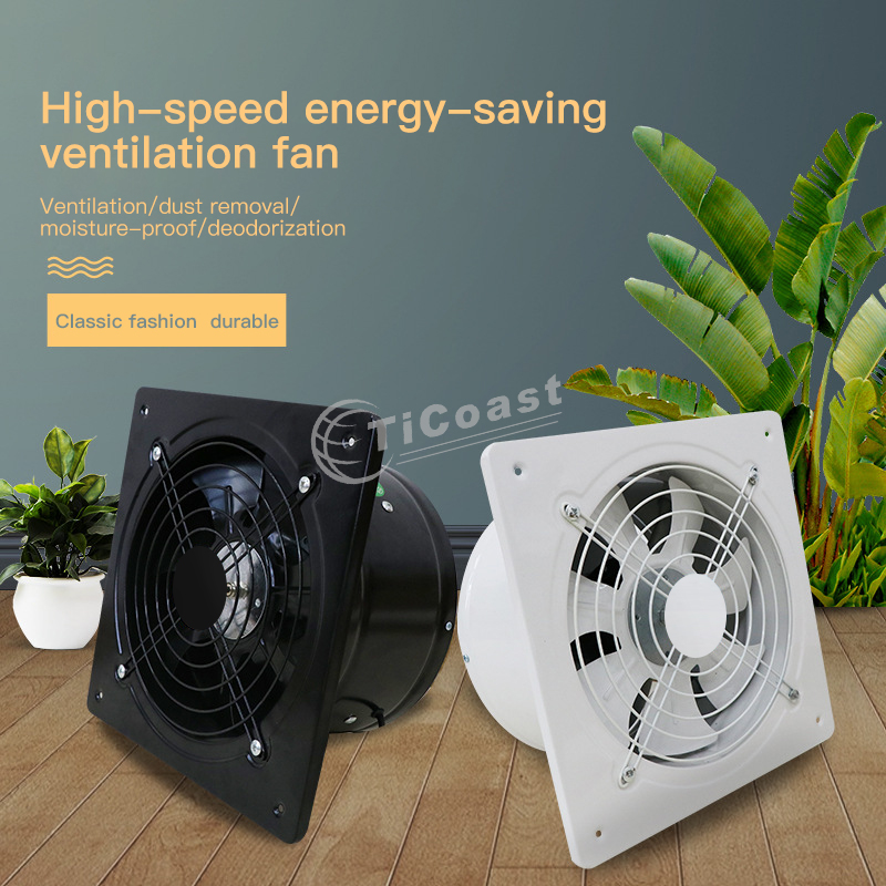 8 inch 80W Exhaust Fan High Sp - огляд і ціна Home Bathroom Vent Fans