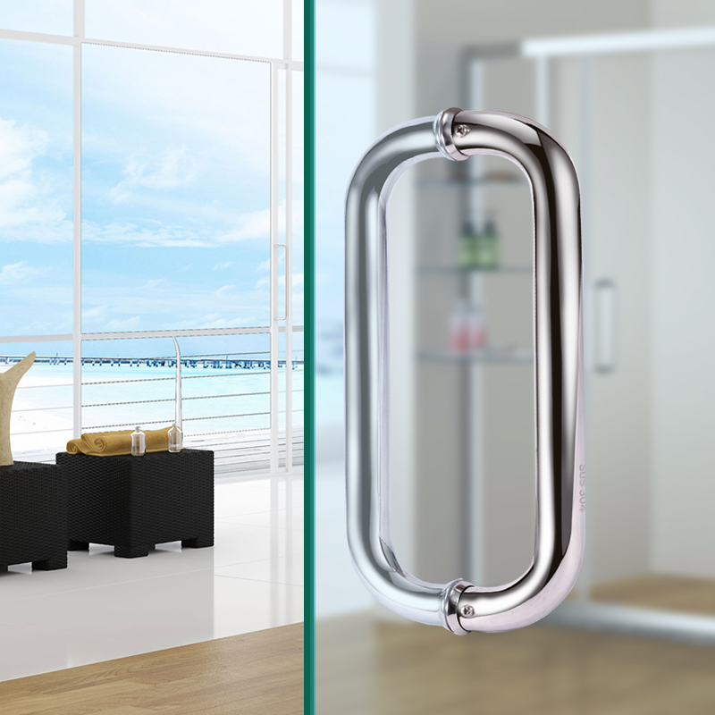 1 Pair Stainless Steel Glass D - огляд і ціна Home Bathroom Repair
