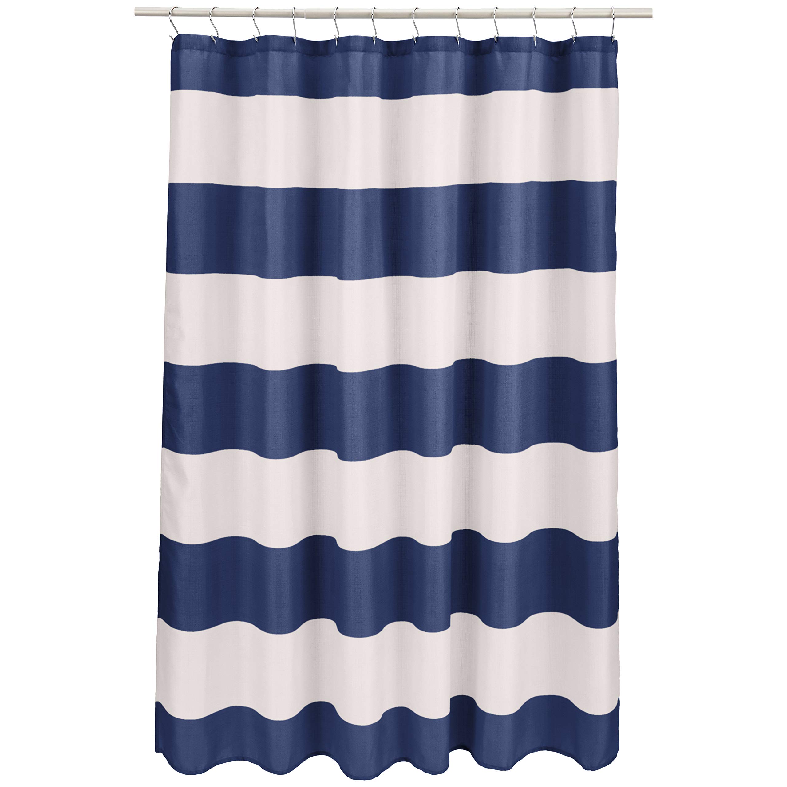 Navy Blue Shower Curtain Strip - огляд і ціна Shower Curtain Liner