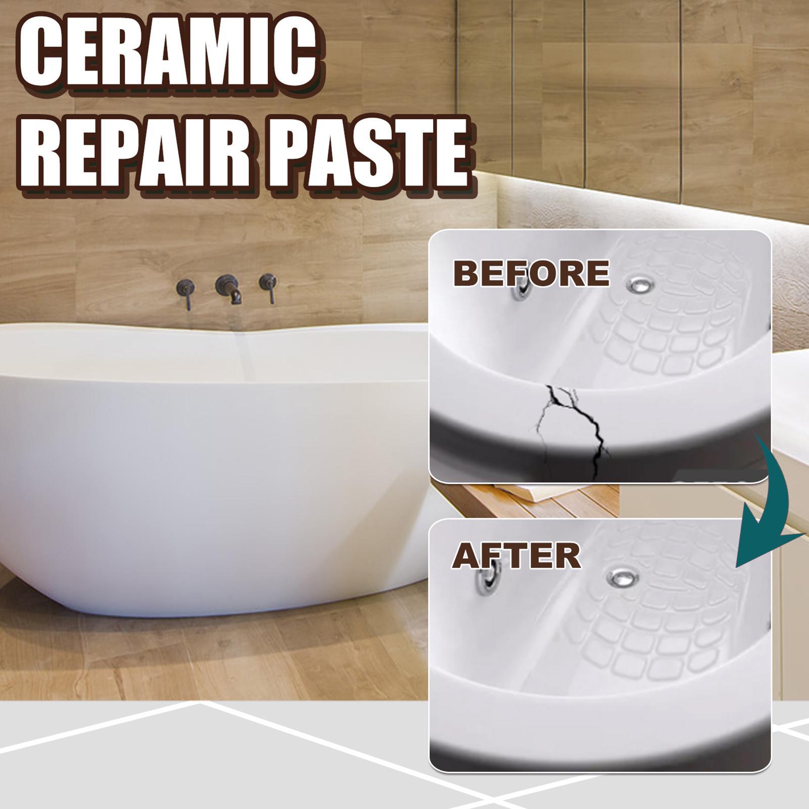 Bathtub Crack Repair Paste Kit - огляд і ціна Home Bathroom Repair