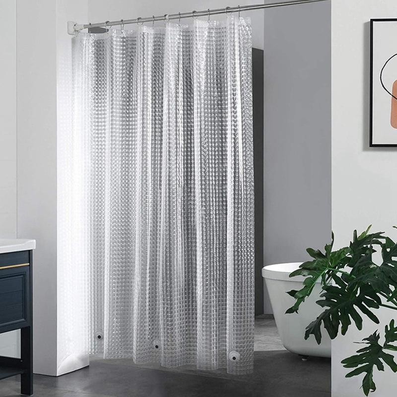 PEVA Gravel Shower Curtain Tra - огляд і ціна Shower Curtain Liner