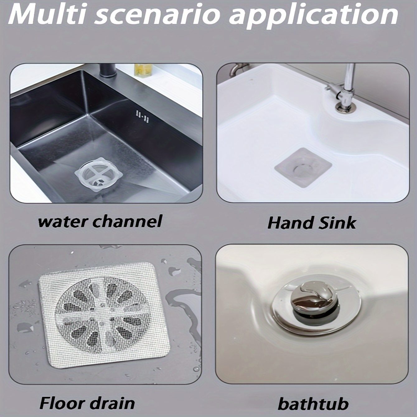 Disposable Floor Drain Sticker - огляд і ціна Drain Hair Catcher