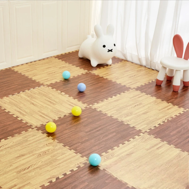 Wood Grain Foam Patchwork Mat  - огляд і ціна Zara Home Bathroom Rug