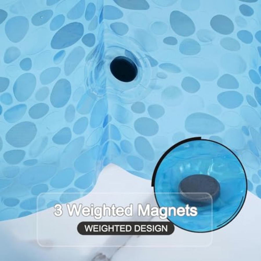 Shower Curtain Liner, 100% Wat - огляд і ціна Shower Curtain Liner