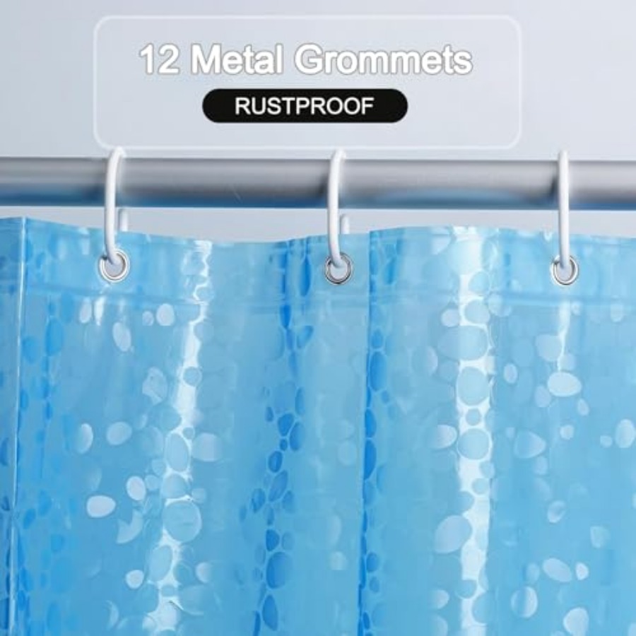 Shower Curtain Liner, 100% Wat - огляд і ціна Shower Curtain Liner