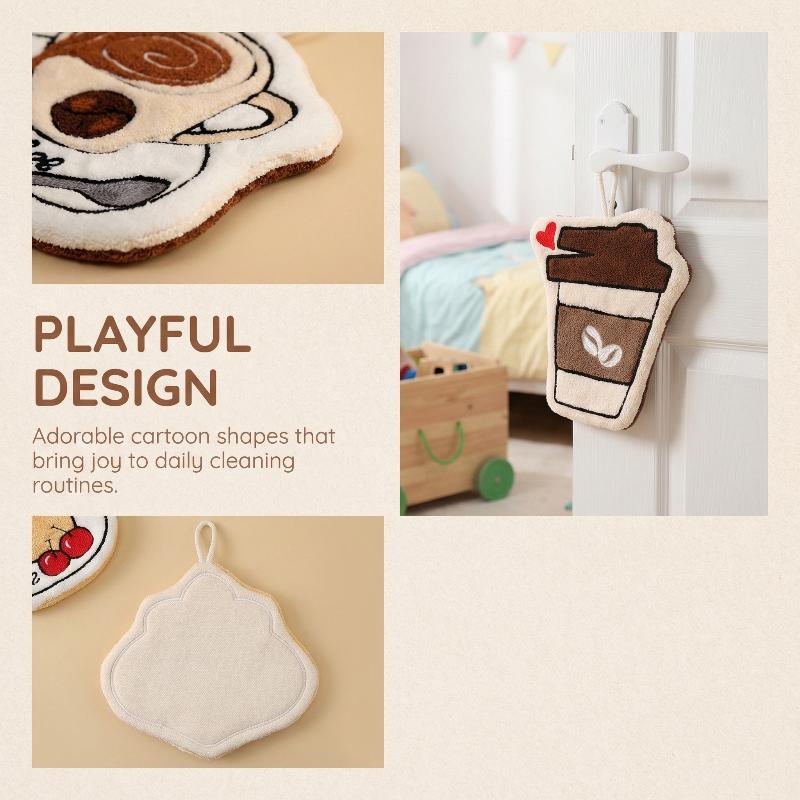 Quick Dry Absorbent Coffee Han - огляд і ціна Home Bathroom Design