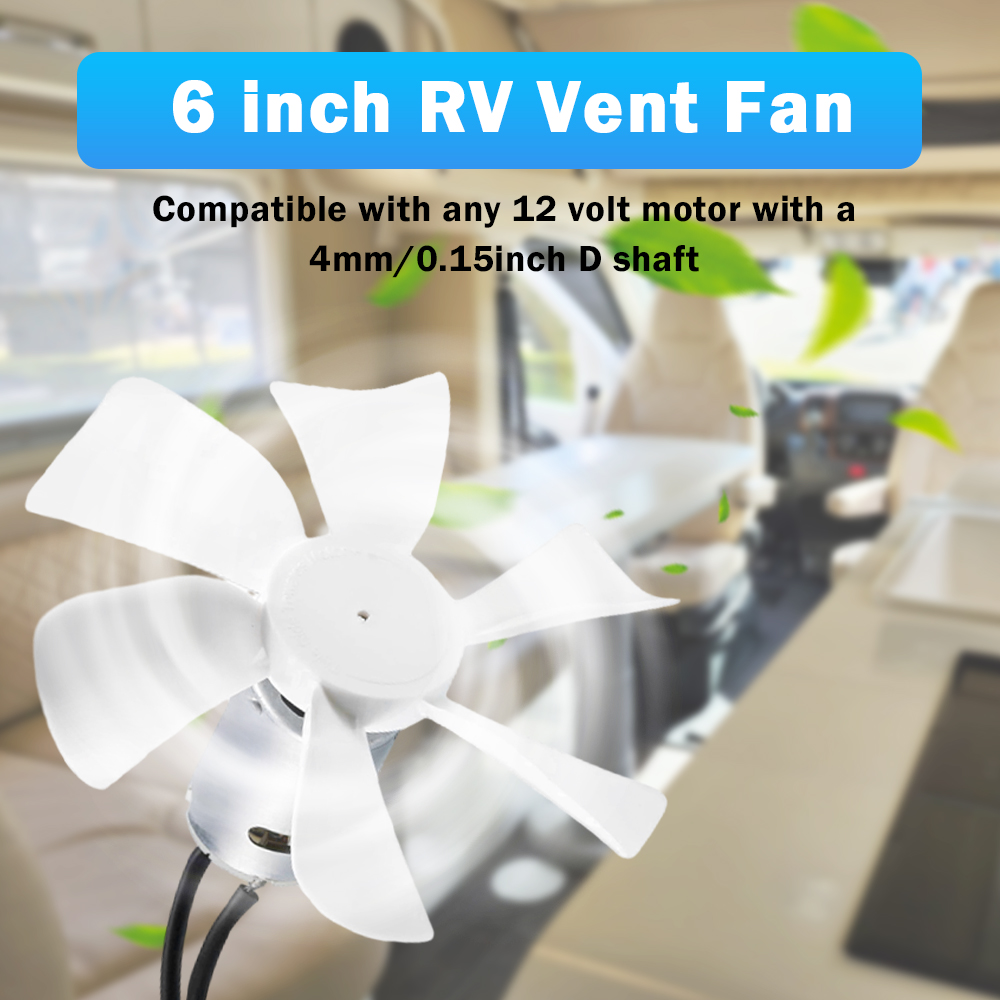 RV Exhaust White Vent Fan Blad - огляд і ціна Home Bathroom Vent Fans