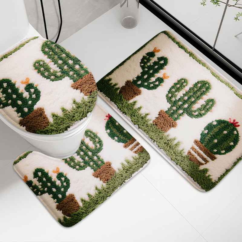 3pcs Korean Style Home Toilet  - огляд і ціна Zara Home Bathroom Rug