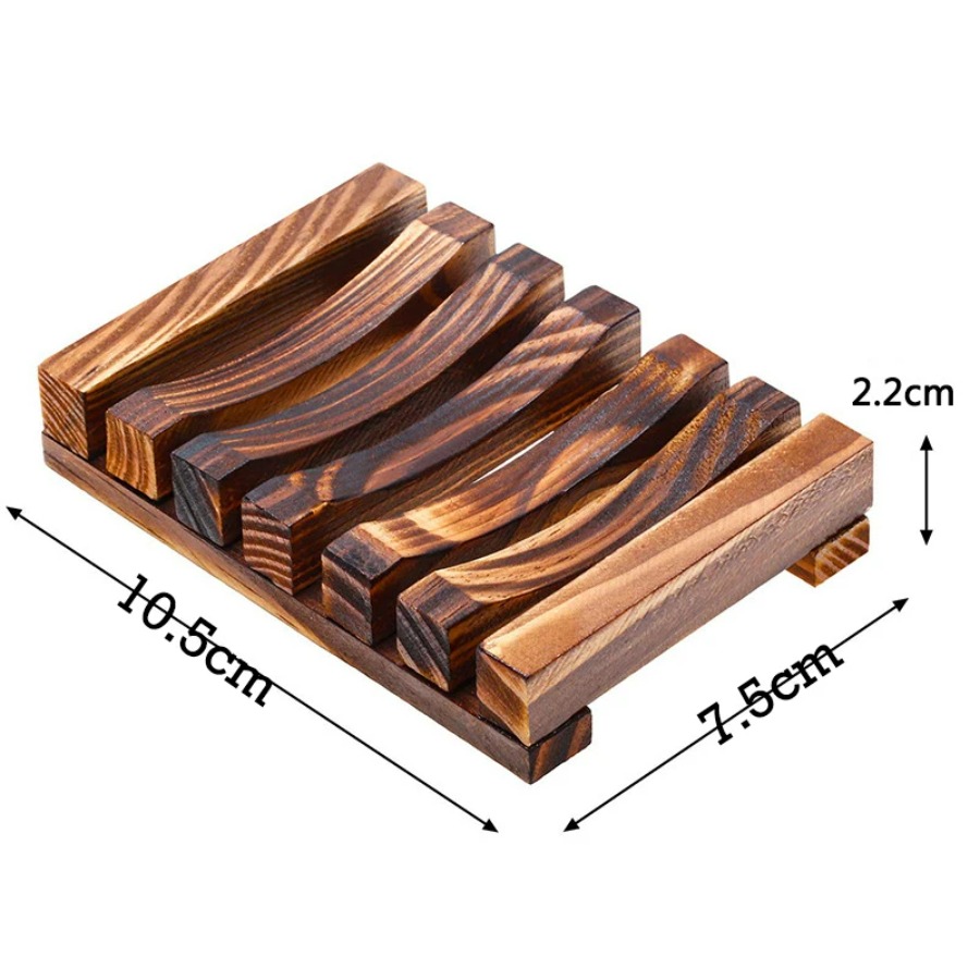 Natural Bamboo Soap Holder, Wo - огляд і ціна Home Essentials Bathroom Storage