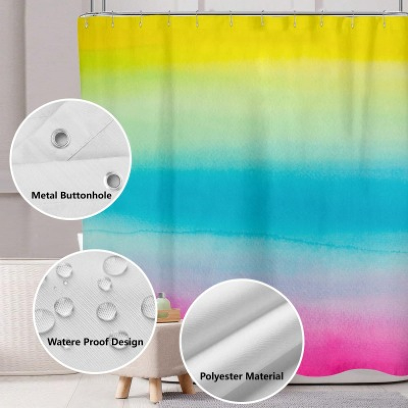 80s 90s Geometric Shower Curta - огляд і ціна Shower Curtain Liner