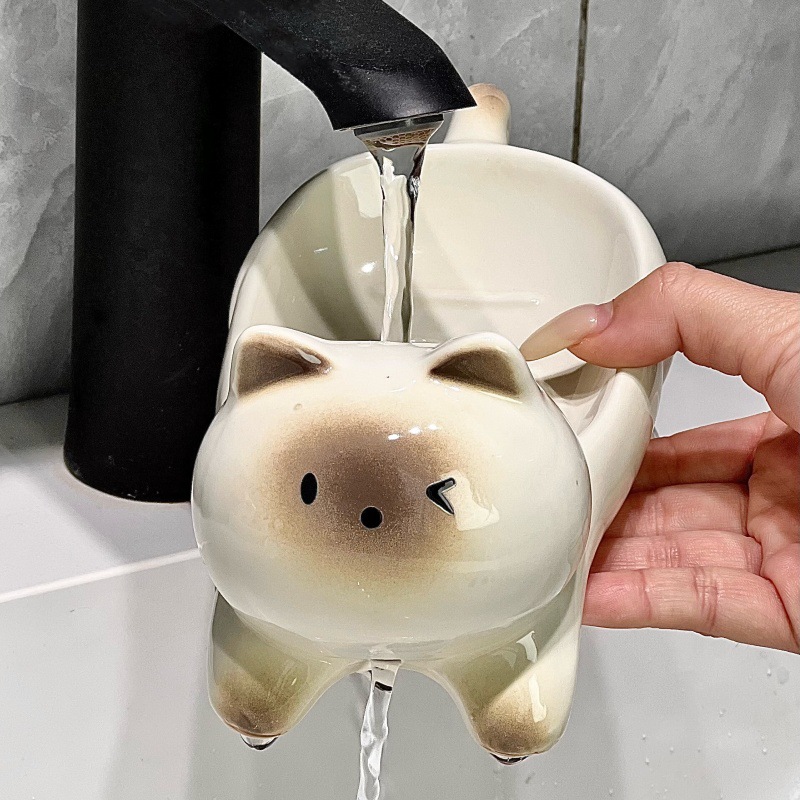The New High-end Ceramic Soap  - огляд і ціна Home Essentials Bathroom Storage