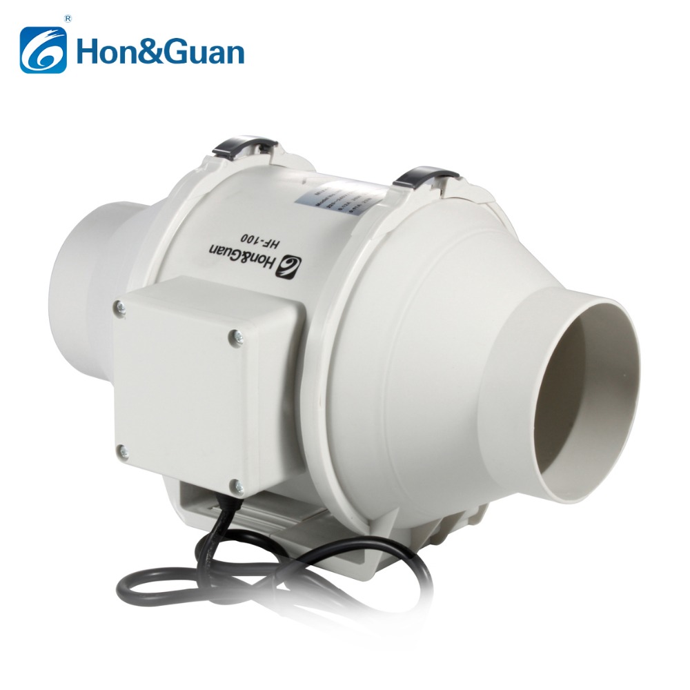 4'' Silent Inline Duct Fan Hig - огляд і ціна Home Bathroom Vent Fans