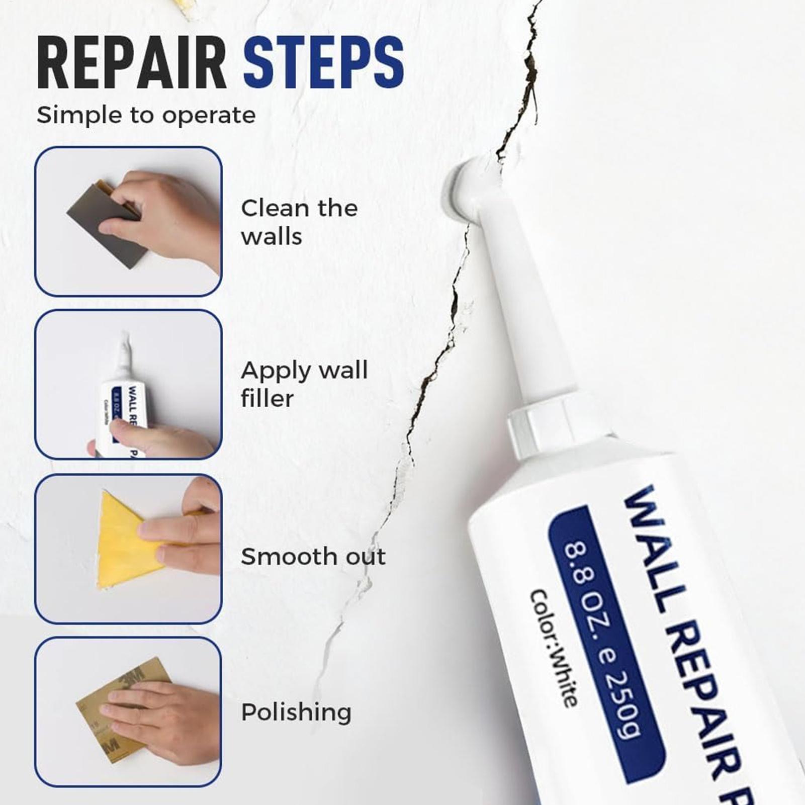 DIY Wall Crack Repair Paste Dr - огляд і ціна Home Bathroom Repair